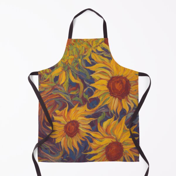 Item preview, Sunflower Art Abstract Acrylic Painting designed and sold by druidwolfart.