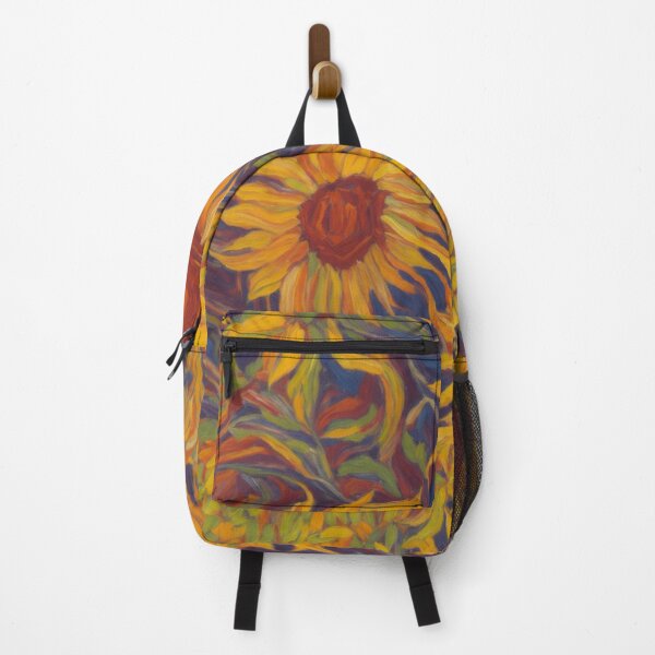 Item preview, Sunflower Art Abstract Acrylic Painting designed and sold by druidwolfart.