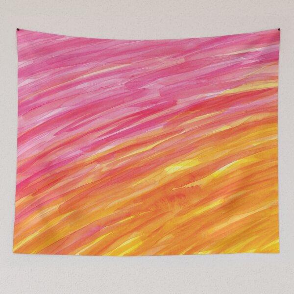 Item preview, Rich Strawberry Orange Sunrise designed and sold by Alexandria Levin.