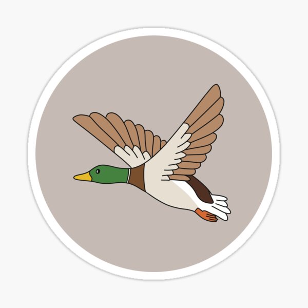 Item preview, Mallard Duck Flying - Hunting - Animal designed and sold by GooseCafe.