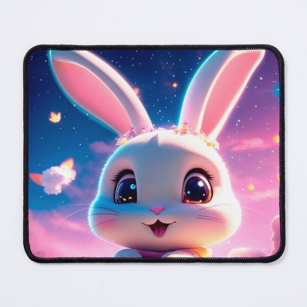 Item preview, Cute little bunny in magical night designed and sold by VizualDevelop.
