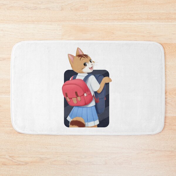 Item preview, Happy Cat Friends Going to School designed and sold by Ridaelb.