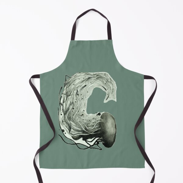 Item preview, Jellyfish with swirling tentacles designed and sold by KnowingWonder.