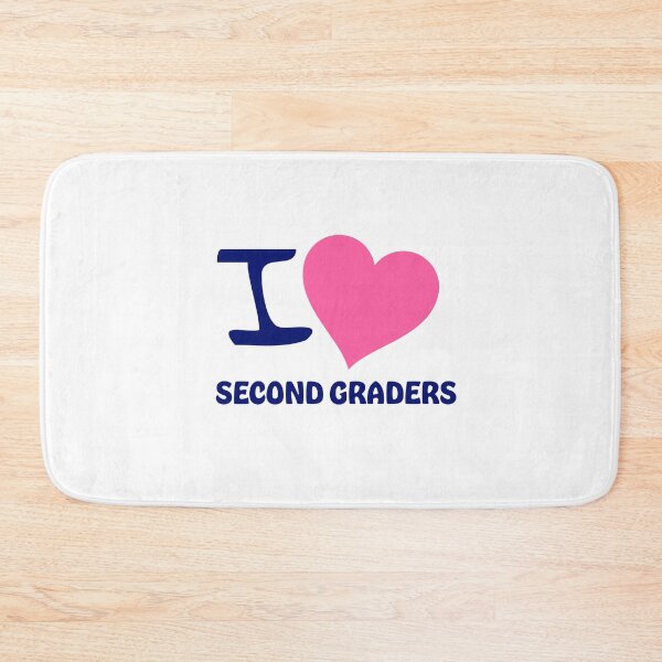 Item preview, I Love Second Graders | Second Grade | 2nd Grade | Teacher | Teachers | Teach | Student | Hot Pink | Heart designed and sold by ShoniwDesigns.