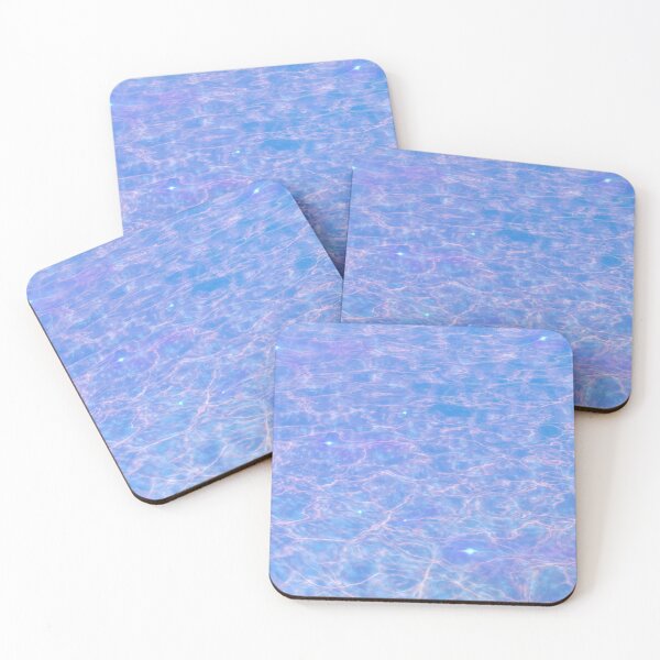 Item preview, Pink Sparkly Blue Iridescent Pool Water designed and sold by RachelRebel.