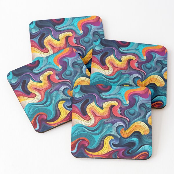 Item preview, Abstract Color Wave Flash designed and sold by Jacobstudios22.