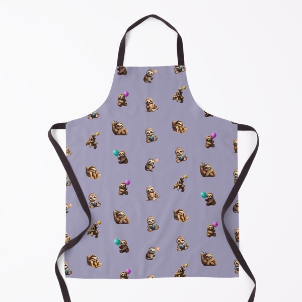 Item preview, Seamless Pattern of Sloths - Purple designed and sold by Jamillionaire Shop.