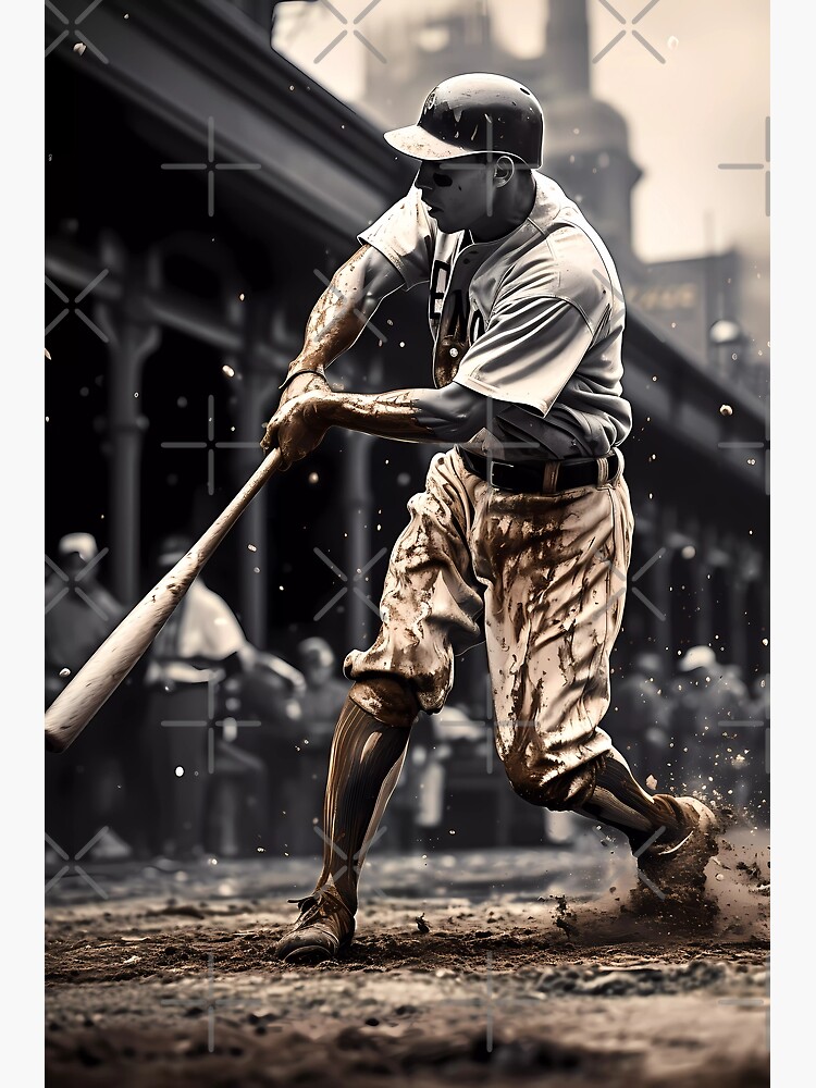 1919 Baseball Photo 4 - Cool Casual Apparel Design | Poster