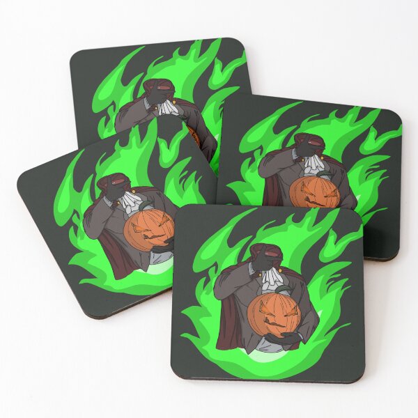 Item preview, Headless Horseman Posing - Glowing Pumpkin Eyes designed and sold by Mammons-Goldie.