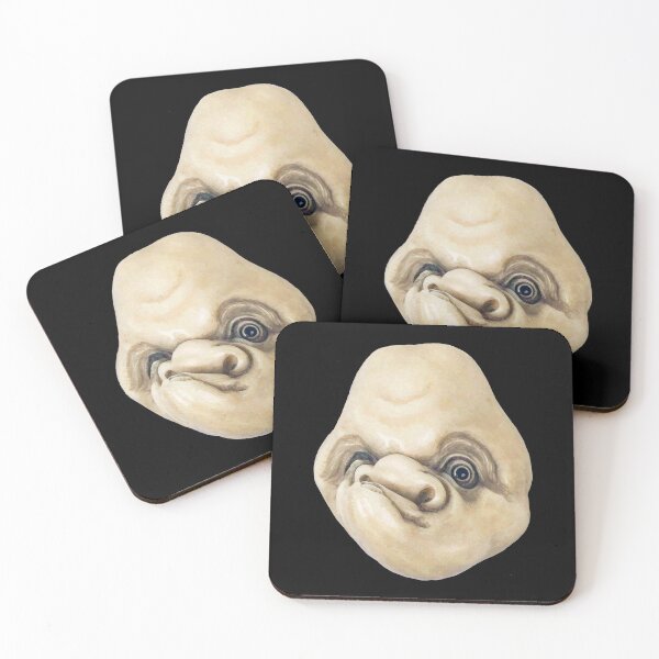 Item preview, Halloween Potato Face Lopsided Netsuke 1868 designed and sold by Relics Of The Day.