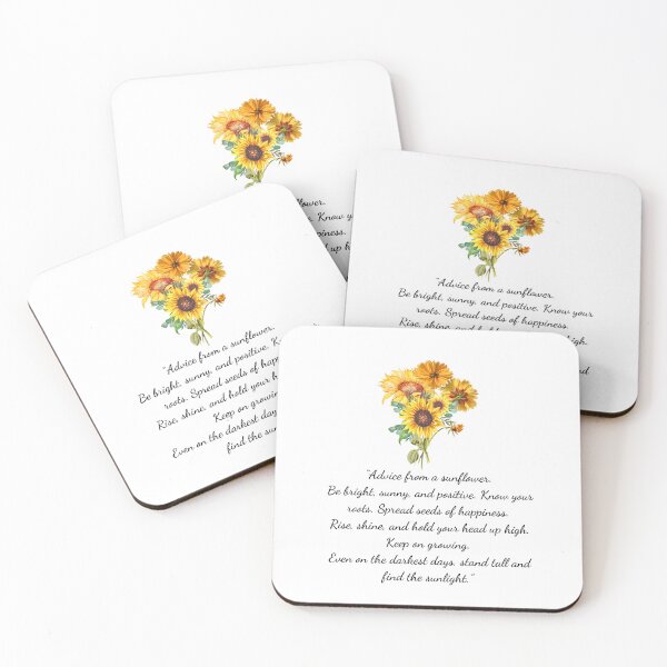 Item preview, Floral Pattern, Beautiful Sunflower Quote and Sunflower Gifts For Sunflower Lovers designed and sold by haRexia.