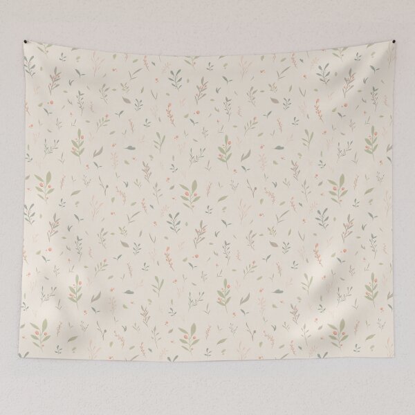 Item preview, pastel leaf pattern designed and sold by kumi99.