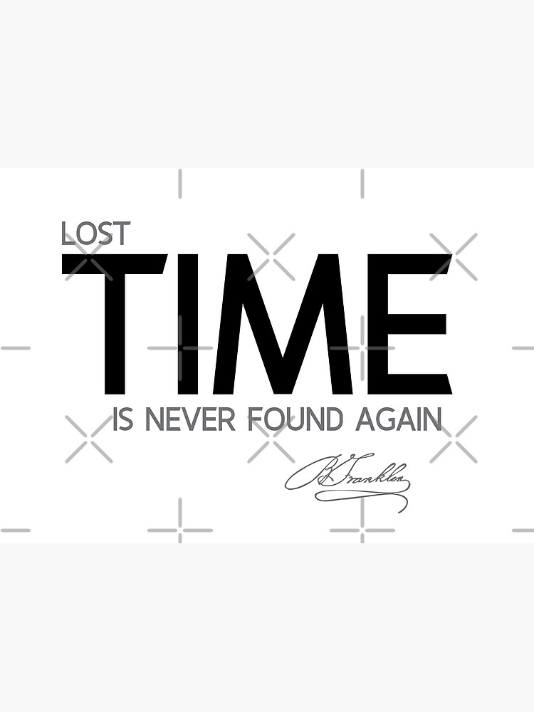lost time - benjamin franklin by razvandrc
