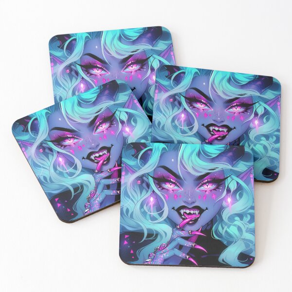 Item preview, Wicked and Seductive Demon Anime Girl designed and sold by bubblegoth.