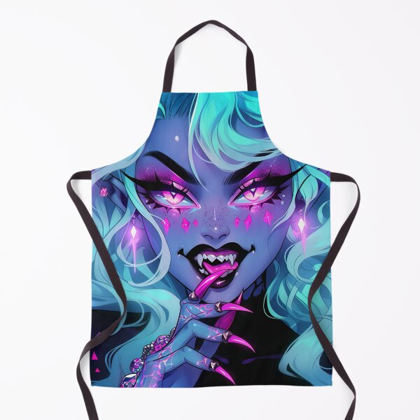Item preview, Wicked and Seductive Demon Anime Girl designed and sold by bubblegoth.