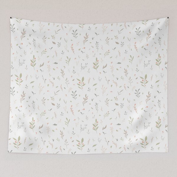 Item preview, pastel leaf pattern designed and sold by kumi99.