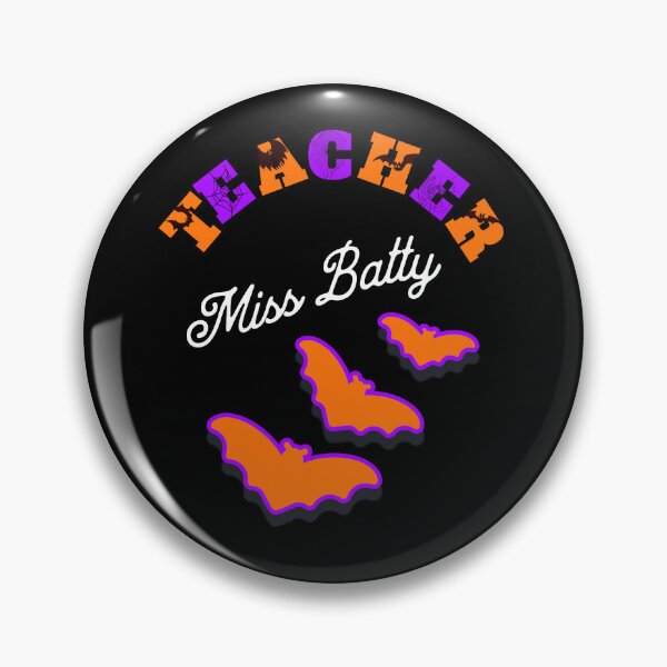 Item preview, Teacher - Miss Batty designed and sold by 5PointsDigital.