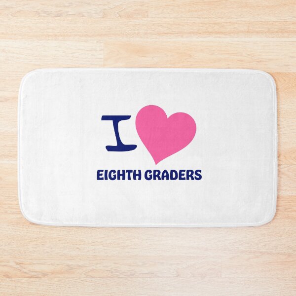 Item preview, I Love Eighth Graders | Eighth Grade | 8th Grade | Teacher | Teachers | Teach | Student | Hot Pink | Heart designed and sold by ShoniwDesigns.