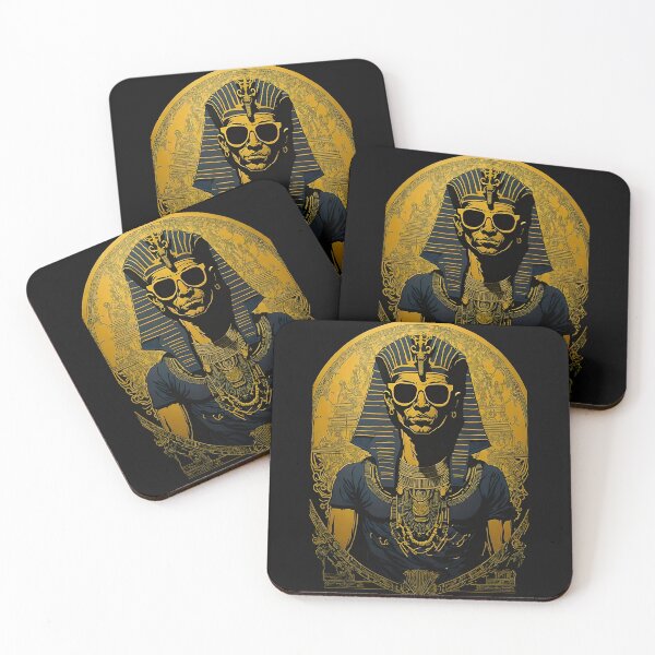 Item preview, Pharaoh in a tee and shades  designed and sold by KnoClothingCo.