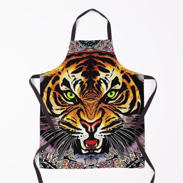 Item preview, Tiger graphic tee- Tiger face shirt designed and sold by Thehobbiehouse.