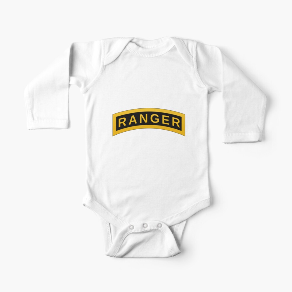 Ranger Tab United States Army Baby One Piece By Wordwidesymbols Redbubble
