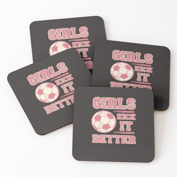 Item preview, Girls Kick It Better Vintage Womens Soccer Football Fan  designed and sold by AntoineLaram.