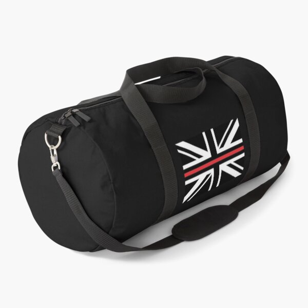Item preview, British Fire Rescue -Thin Red Line Union Jack Flag designed and sold by RENAGADE4LYF.