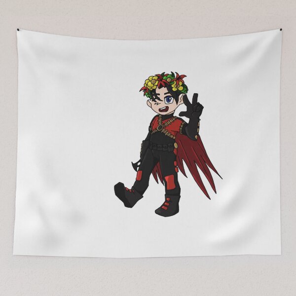 Item preview, Red Robin Flower Crown designed and sold by SJBrooks.