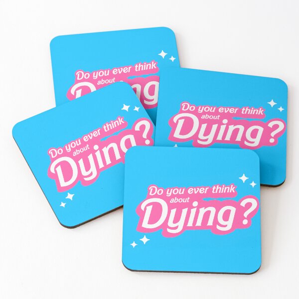 Item preview, Barbie: “do you ever think about dying?” designed and sold by AnonMemeDoodles.