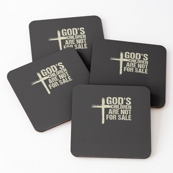 Item preview, God's Children Are Not For Sale Cross Christian Vintage  designed and sold by GarlandAuclair.
