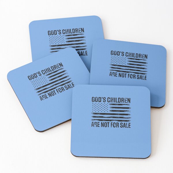 Item preview, God's Children Are Not For Sale Funny American Flag Quote  designed and sold by GarlandAuclair.