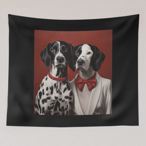 Item preview, The elegant black nose friends designed and sold by kamilamonikazu.
