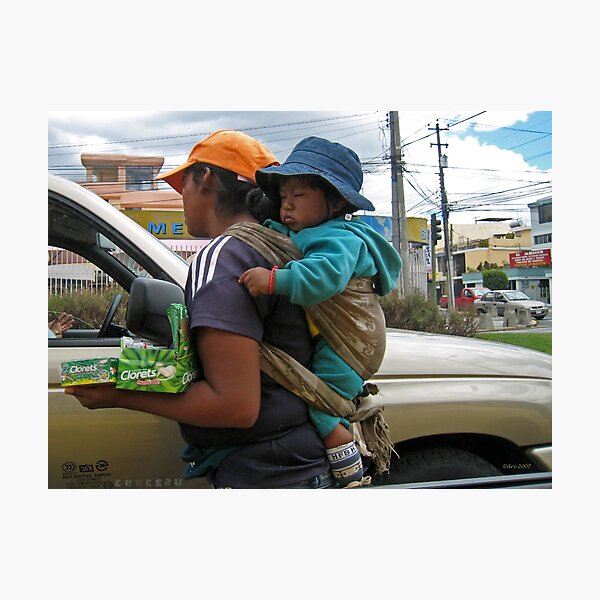 Working with Baby Photographic Print