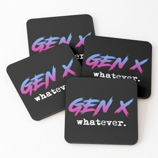Item preview, Gen X - whatever. designed and sold by Cat Lady Designs.