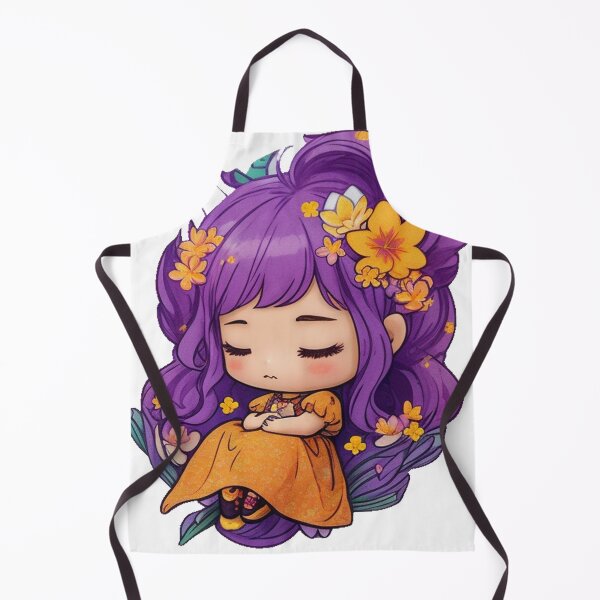 Item preview, Sleeping Fairy Purple Moonflower Girl designed and sold by Yellowriversss.