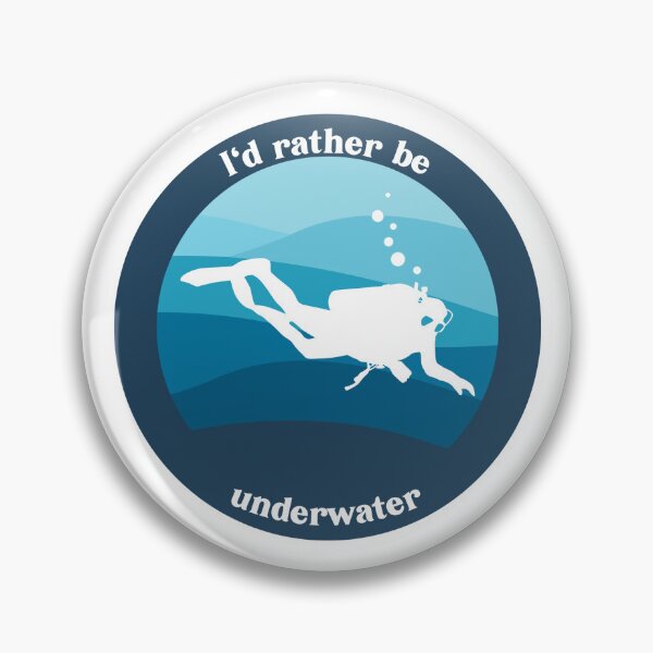 Item preview, I'd rather be underwater - SCUBA designed and sold by mermaidmegan.