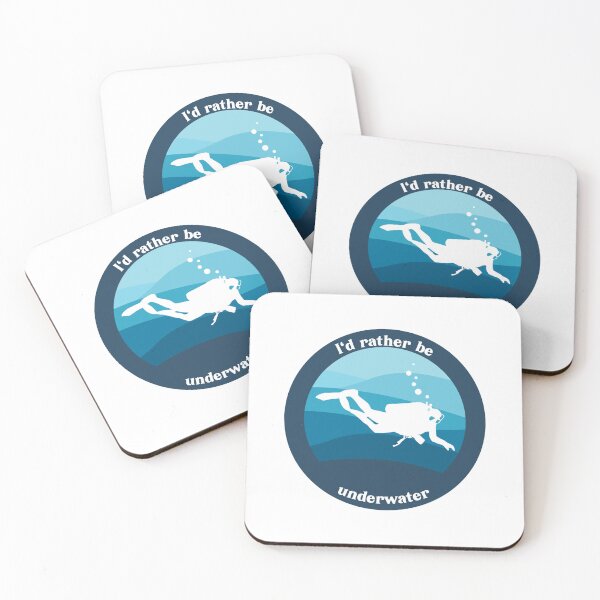 Item preview, I'd rather be underwater - SCUBA designed and sold by mermaidmegan.
