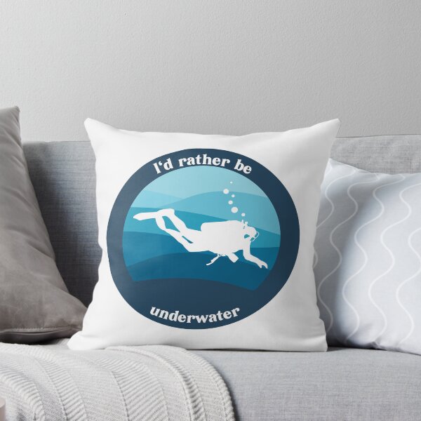 Item preview, I'd rather be underwater - SCUBA designed and sold by mermaidmegan.