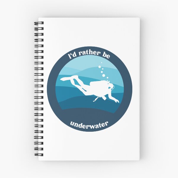 Item preview, I'd rather be underwater - SCUBA designed and sold by mermaidmegan.