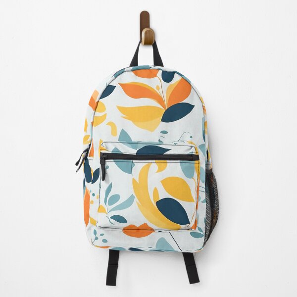 Artikelvorschau, Minimalistisches, von der Natur inspiriertes, sich wiederholendes Musterdesign mit abstraktem Ölgemälde-Effekt auf weißem Hintergrund entworfen und verkauft von CharmingChic.