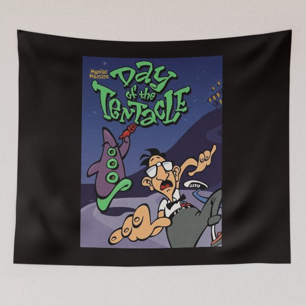Item preview, Classic Game Covers Day of the Tentacle  designed and sold by GermaTerry.
