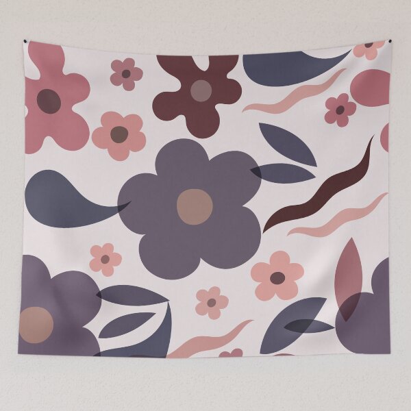 Item preview, Boho Flower Pattern designed and sold by amanmana.