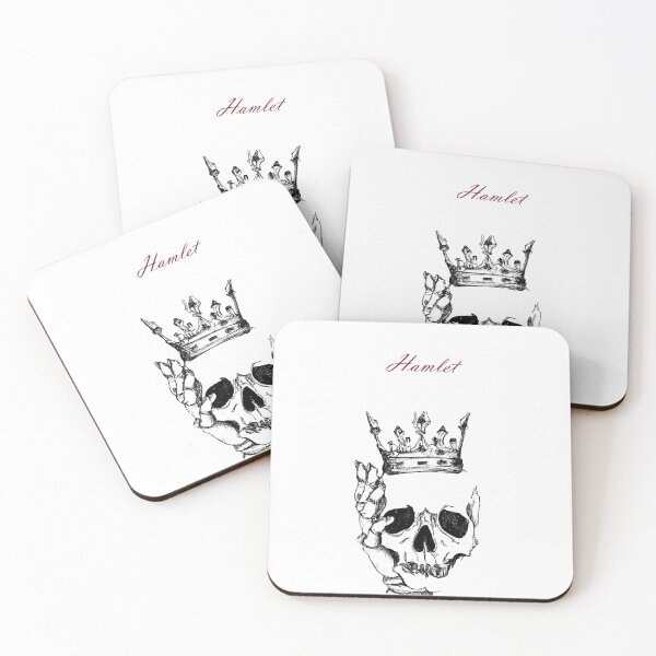 Item preview, Shakespeare - Hamlet Skull Wearing Crown designed and sold by MattOastler.
