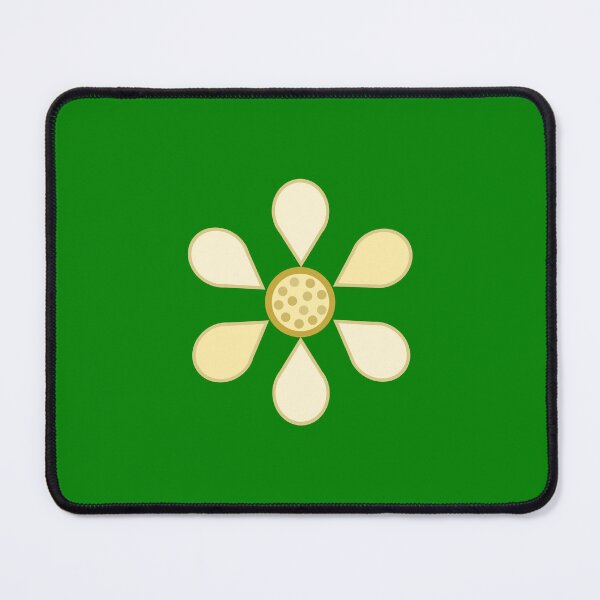Item preview, Flower on Green, Gold Trim designed and sold by AASparksDesigns.