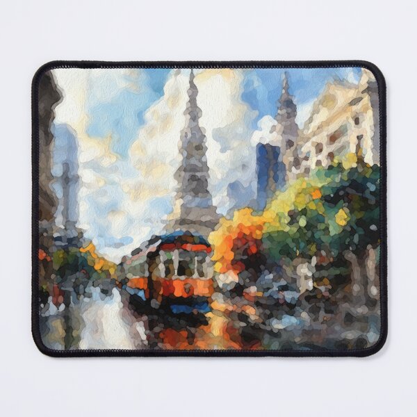 Item preview, CABLE CARS GLIDE ON designed and sold by ArtbyRolleen.