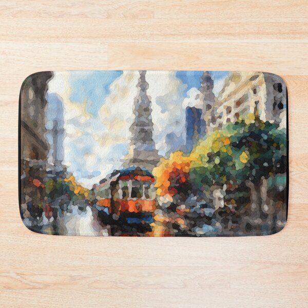 Item preview, CABLE CARS GLIDE ON designed and sold by ArtbyRolleen.