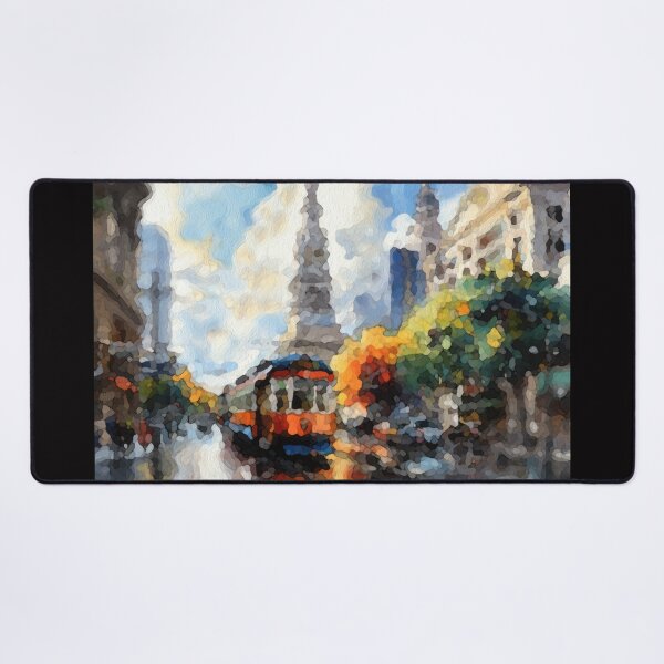 Item preview, CABLE CARS GLIDE ON designed and sold by ArtbyRolleen.