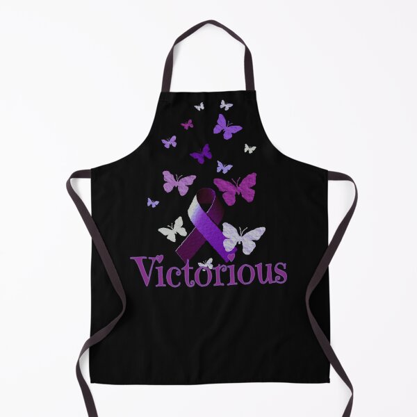 Item preview, Purple Awareness Ribbon with Butterflies Victorious designed and sold by Alondra.