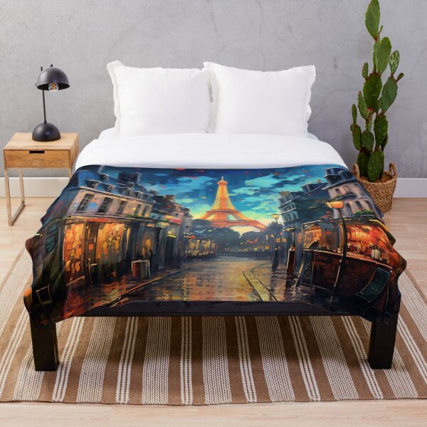 Item preview, Calle parisina, Torre Eiffel: un cautivador paisaje urbano de París designed and sold by Lamarcy.