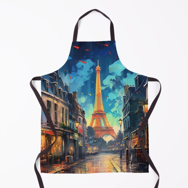 Item preview, Parisian Street, Eiffel Tower: A Captivating Paris Cityscape designed and sold by Lamarcy.